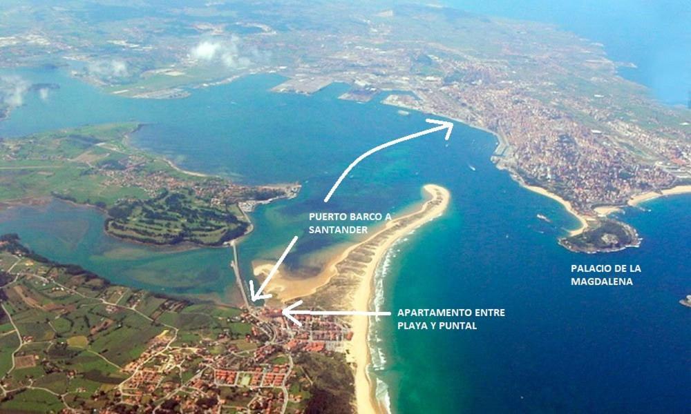 Apartament Entre Playa Y Puntal Somo Zewnętrze zdjęcie